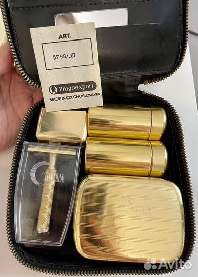 Набор Чехословакия винтаж бритвенный Soluna ретро