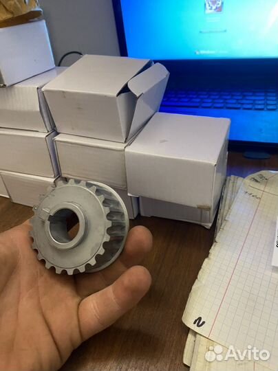 Нижняя шестерня грм 126 приора гранта веста