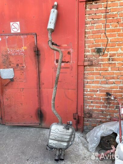 Глушитель (резонатор) VW Passat B6 BKP 2.0 tdi