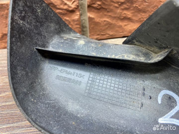 Брызговик задний левый Nissan Qashqai (J11) 2014+