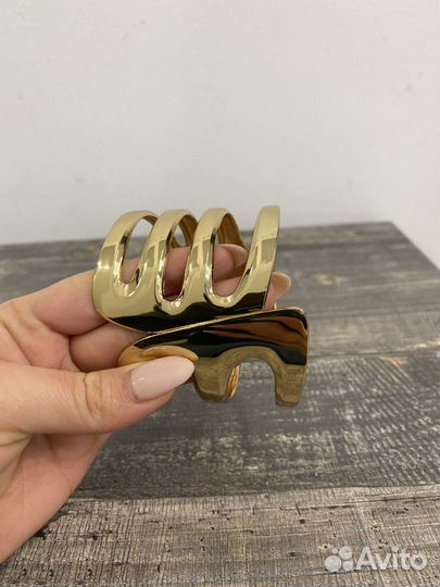 Браслет женский широкий металлический