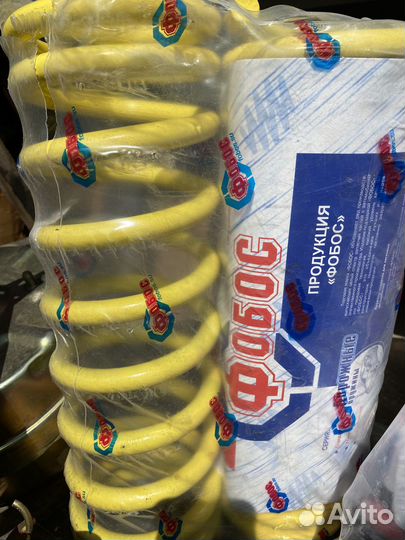 Пружины передней подвески УАЗ +30 +50 Усиленные