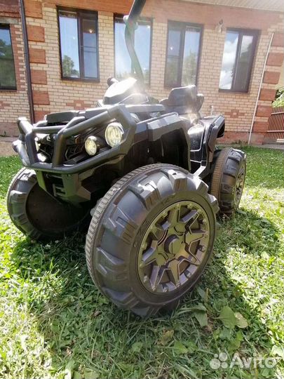 Электро квадроцикл Grizzly с пультом