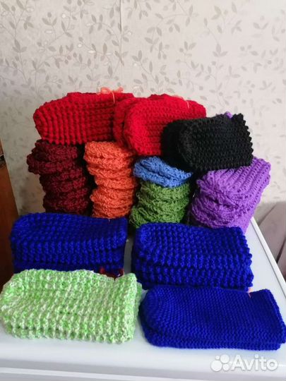 Вязаные носочки