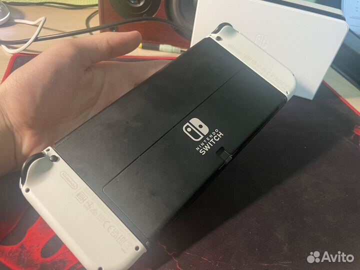 Nintendo Switch Oled прошитая 128gb