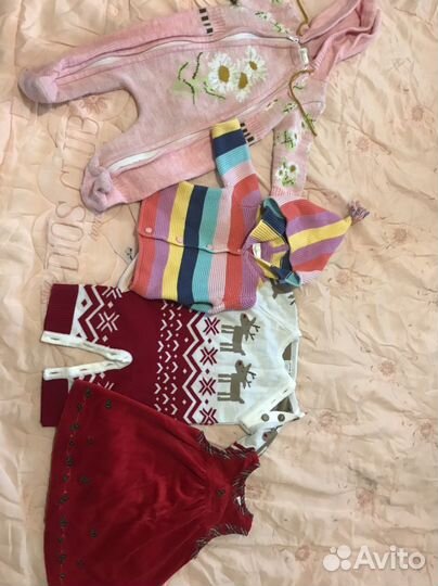 Вещина девочку от 0-9 мес купальник комбез