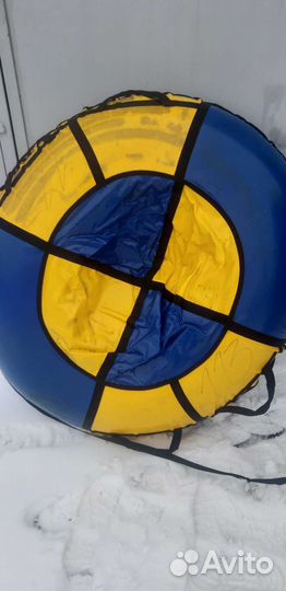 Тюбинг ватрушка бу