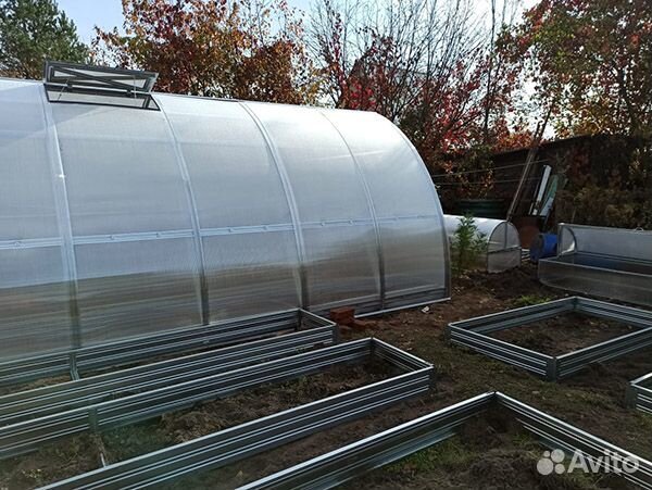 Оцинкованные грядки Премиум 0,7х2м