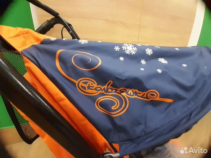 Коляска санки Скользяшки