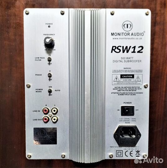 500W саб Monitor Audio RSW12 (Made in England)