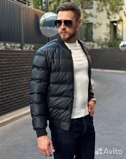 Бомбер armani мужской