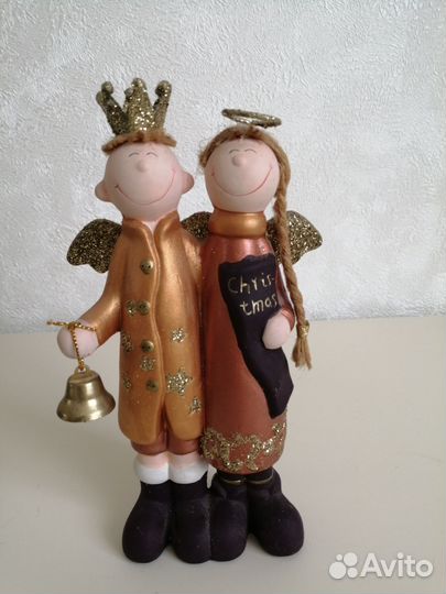 Новогодняя статуэтка Ангелы