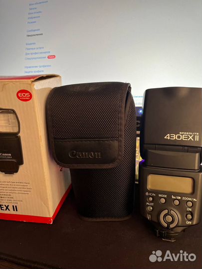 Вспышка Canon Speedlite 430 EX II