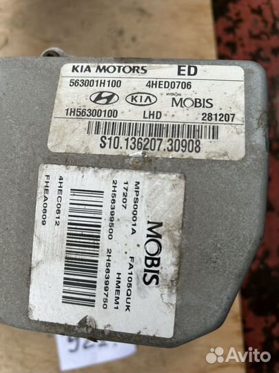 Эур электроусилитель на kia ceed ed 1, еlаntra hd