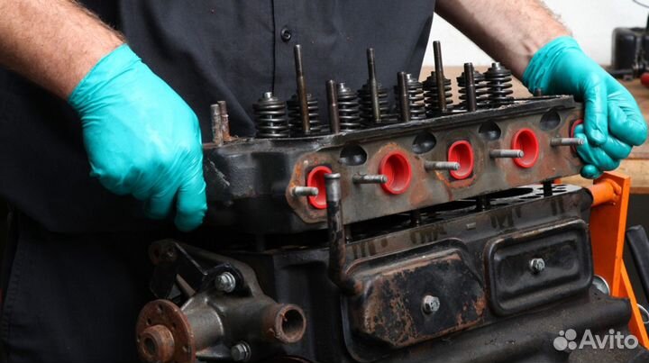 Ремонт блока цилиндра MB GL-Класс I 2006-09