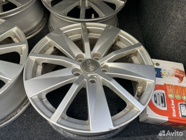 Литые диски r15 5x100 на volkswagen polo