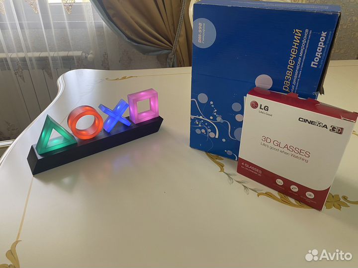 Микрофоны и 3d очки