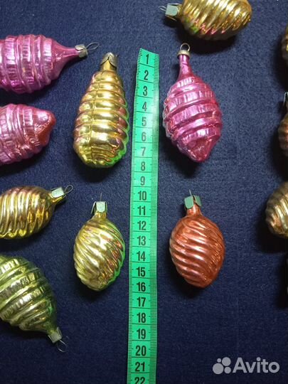 Елочные игрушки СССР