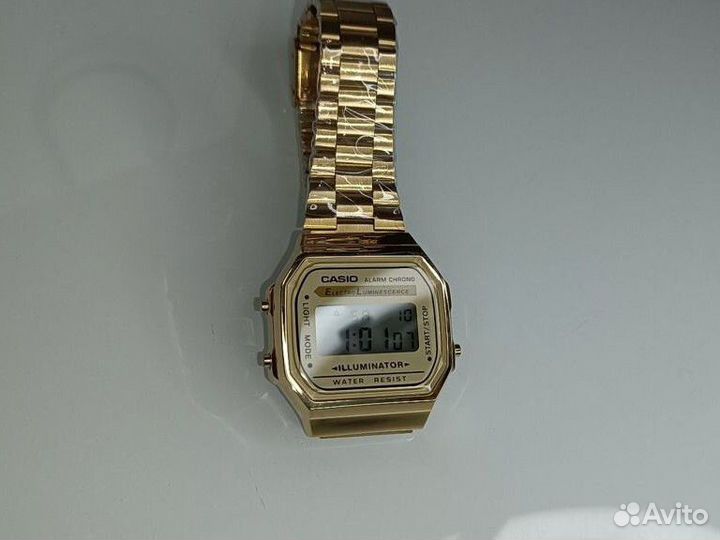 Часы мужские Casio Vintage золотые