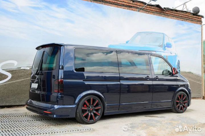 Задний бампер Rieger Volkswagen T5