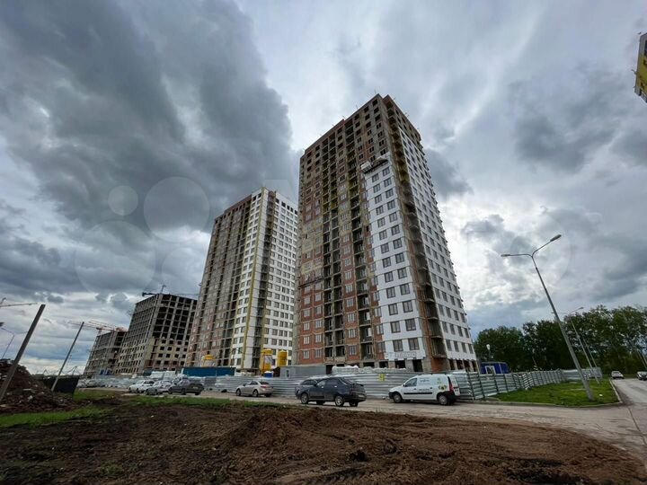 3-к. квартира, 56,6 м², 21/22 эт.