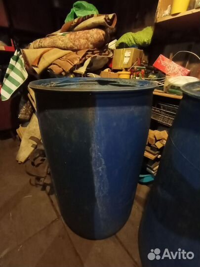 Бочка пластиковая 200 литров бу