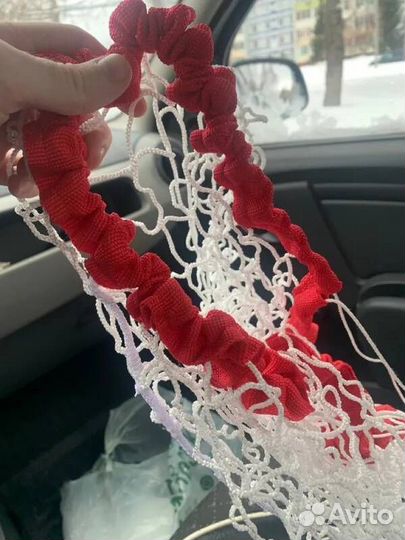 Сетка для переноса 5 мячей переноска сумка