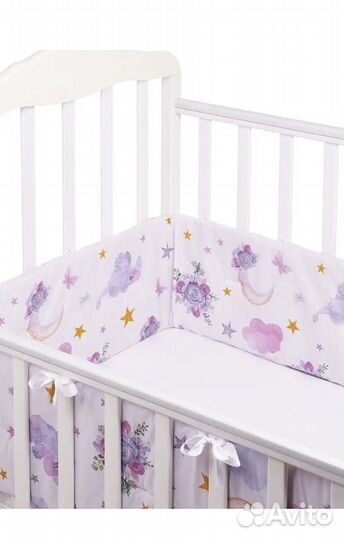 Бортики в детскую кроватку