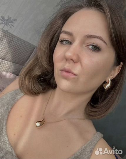 Серебряные серьги капли