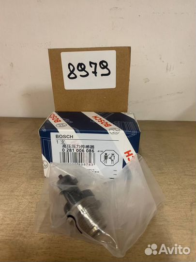 Датчик давления топлива в рампе Е-3 0281006086 (Bo