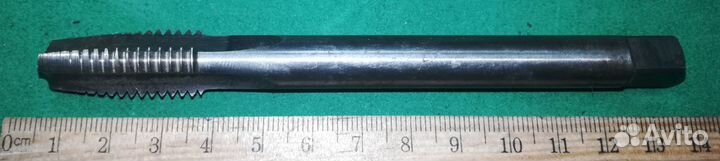 Метчик Гаечный М 14 (2) хвостовик с квадратом 130м