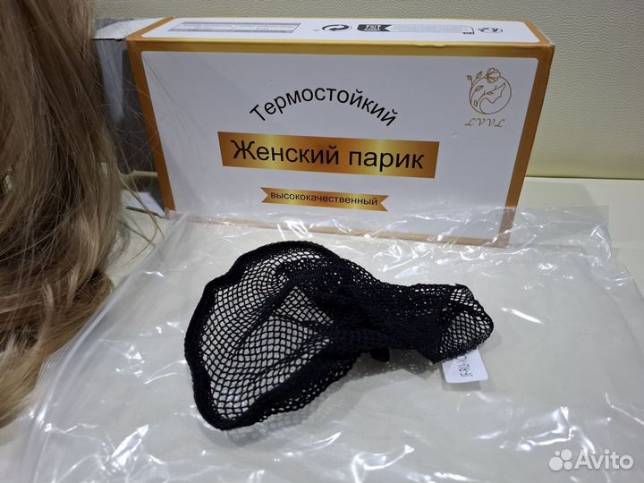 Парик блонд каре