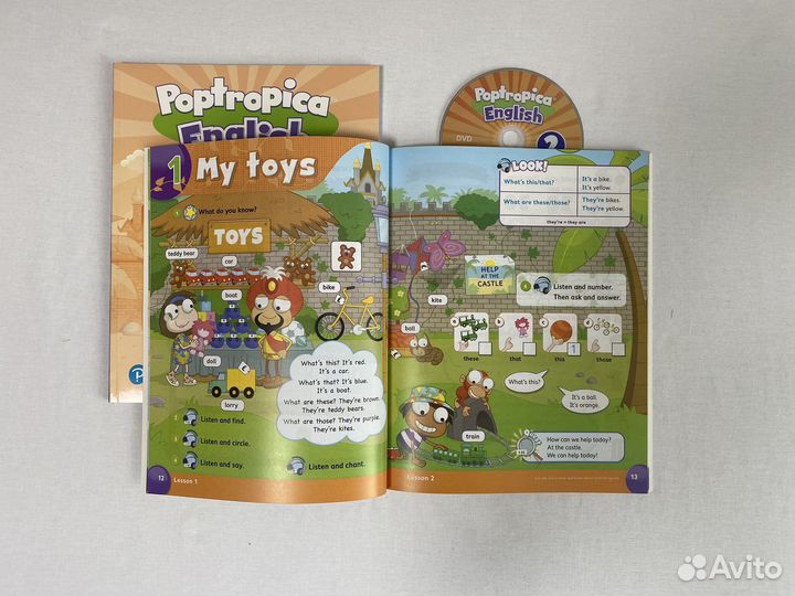 Poptropica English islands/ (AB,PB,CD) новый