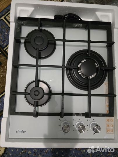 Газовая варочная панель 3 конфорки simfer