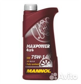 Масло трансмиссионное Mannol 8102 Maxpower 4х4 75W