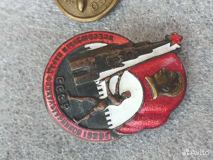 Знак всесаюзный парад физкультурников 1939г