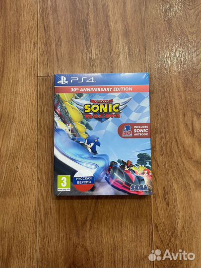 Sonic Team Racing для Sony ps4. Диск новый