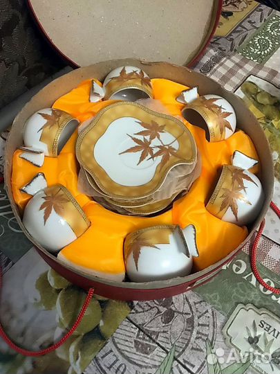 Кофейный сервиз Золотая коллекция