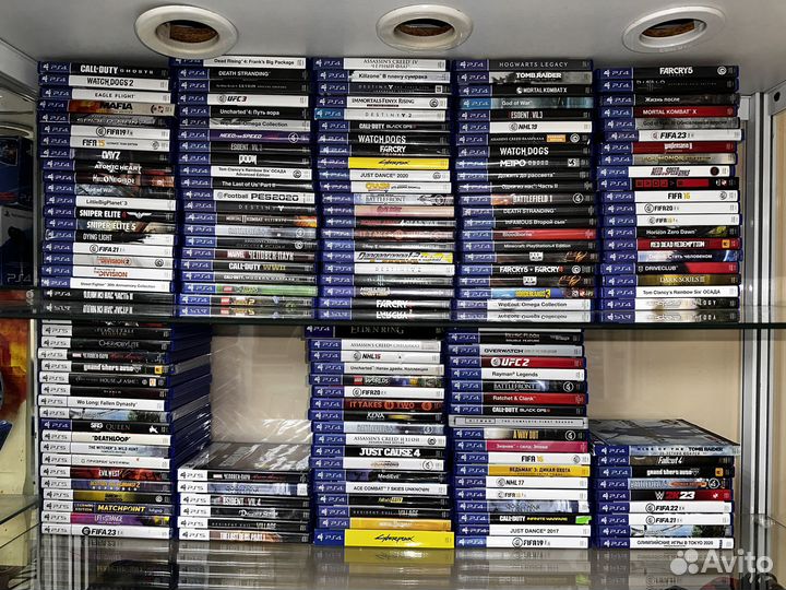 Диски на ps4 (возможен обмен)