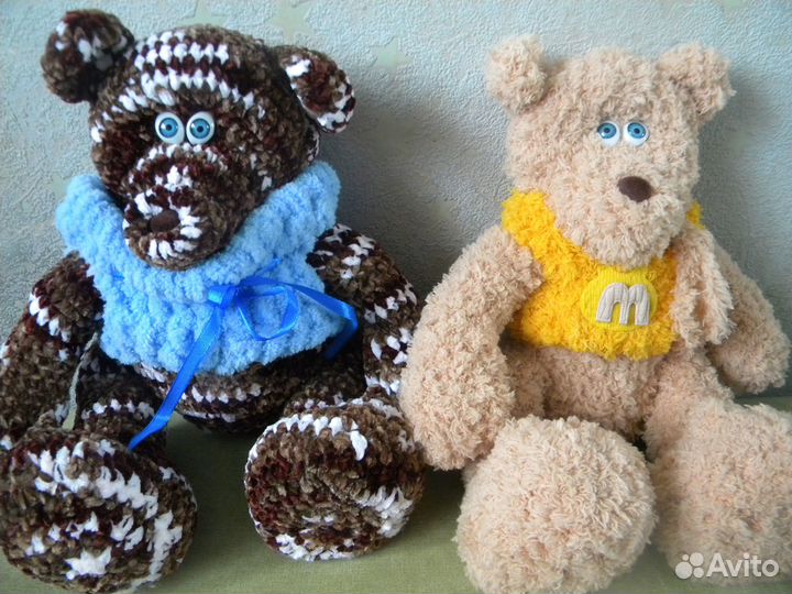 Вязаные игрушки ручной работы