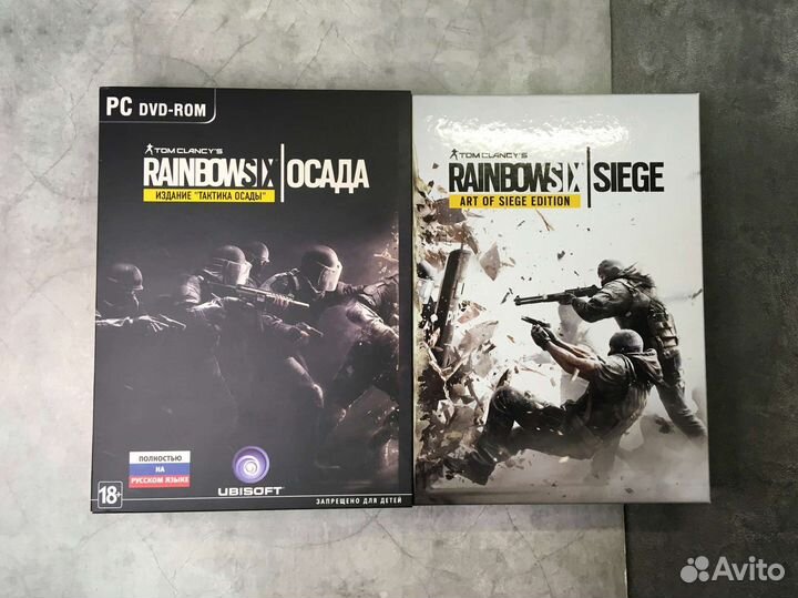 Tom Clancy's Rainbow Six: Осада коробка