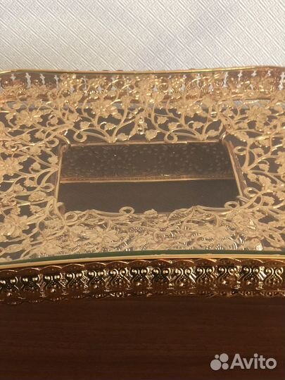 Металлическая фруктовница