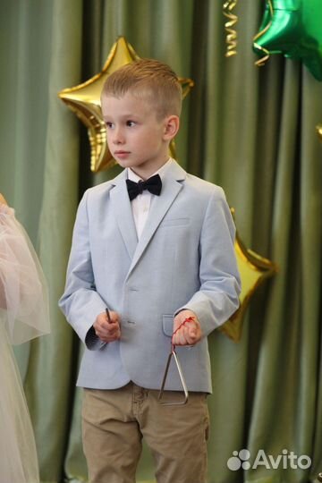 Костюм HM для мальчика 122 пиджак+брюки