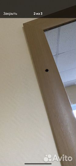 Зеркало в рамке80/130