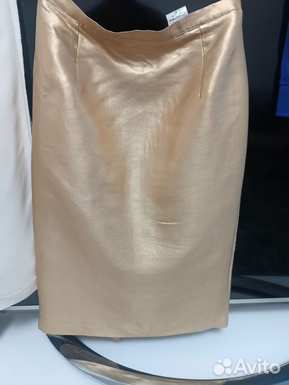 Золотистая юбка Old Celine оригинал