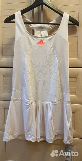 Теннисное платье Adidas белое