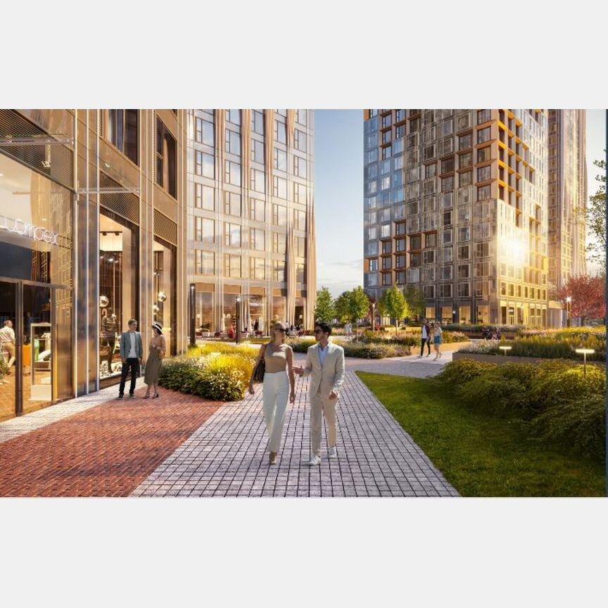 3-к. квартира, 72 м², 9/45 эт.