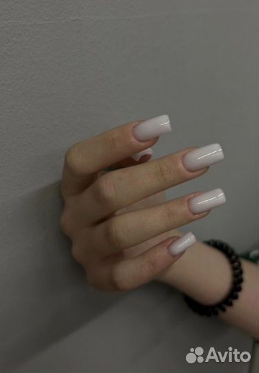 Маникюр гель лак, наращивание ногтей