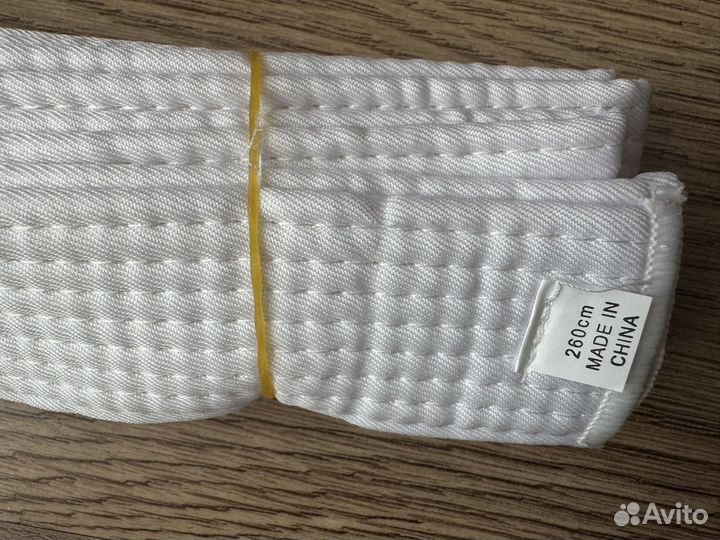 Новый пояс для тхэквондо