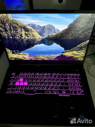 Игровой ноутбук asus TUF gaming F17